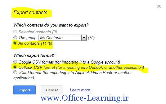 gmail-Contacts-export-to-csv