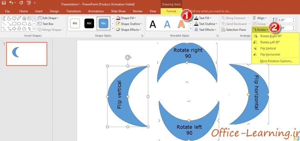 PowerPoint Merge Shapes