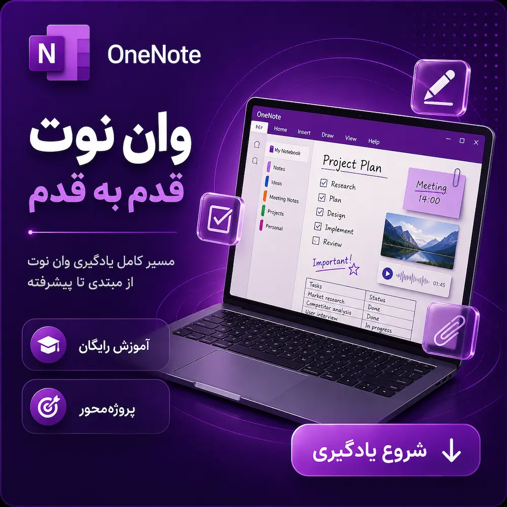 آموزش وان نوت